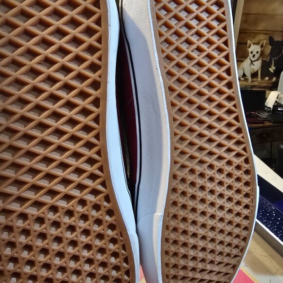 Vans Men UA Sk8-Low Leather Black VN0A4UUK2S11 Chili Pepper Size 11 NEW - Picture 7 of 11